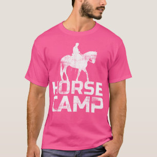 Estagiário De Campos De Cavalo Camisa Camarão Cava