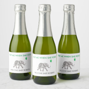 Estale-me quando estala a etiqueta de Champagne do