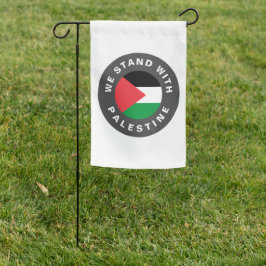 Estamos com a Palestina com texto personalizado