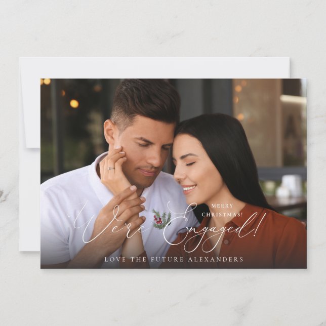 Estamos envolvidos com a foto de Holly Berry Holid (Frente)