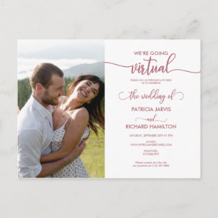 Estamos Indo para o Virtual Convite de Casamento O