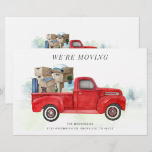 Estamos Mudando Cartão de Mudança de Endereço Cami