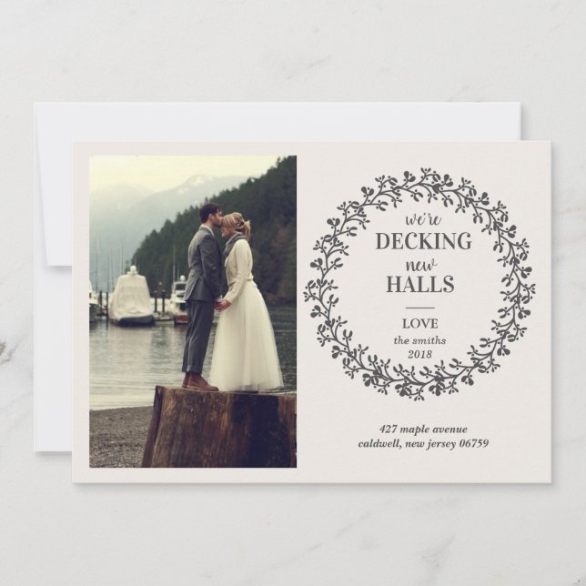 Estamos Mudando Cartões de Natal / Férias (Frente)