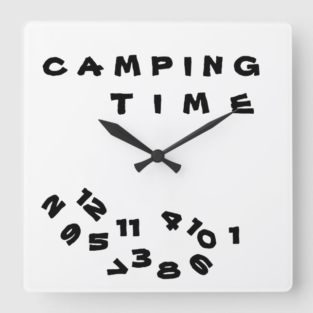 "ESTAMOS NO *CAMPING TIME* COM ESTE LEGAL RELÓGIO (Frente)