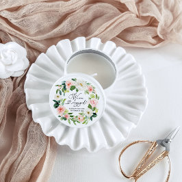 Estamos Noivos Festa de Noivado Blush Floral