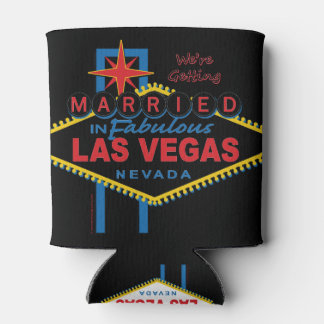 Estamos Nos Casando no Porta-Latas de Las Vegas