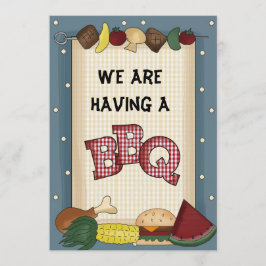 Estamos Recebendo Um Convite Para CHURRASCOS