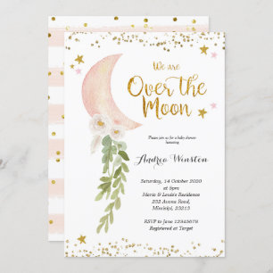 Estamos sobre o convite para Chás de fraldas da Lu