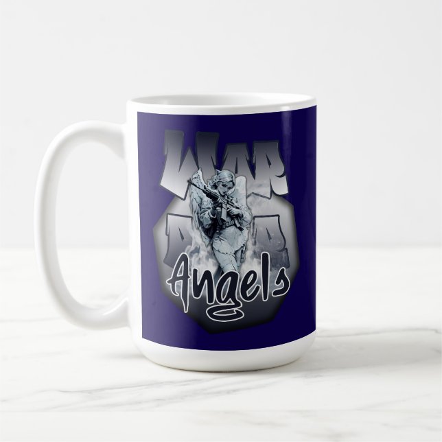 Estampa Anjo - Warrior Angels - Caneca (Esquerda)