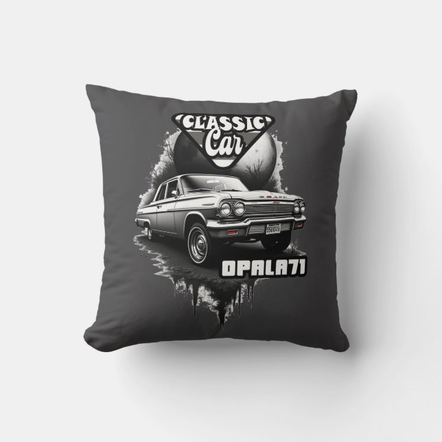 Estampa Carro - Classic Car Opala 71 - Almofada (Frente)