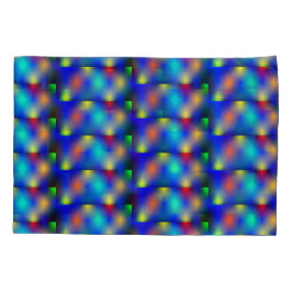 Estampa colorida, 'escama quadrada'.