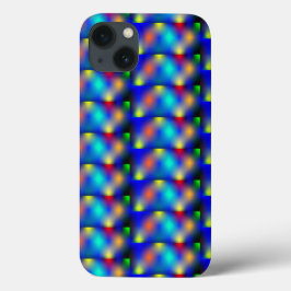 Estampa colorida, 'escama quadrada'