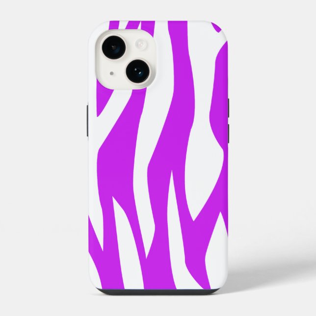 Estampa de Zebra Roxa (Verso)