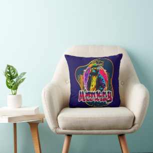 Estampa Graffiti Art Monkey Rap Hip Hop - Almofada