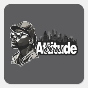 Estampa Hip Hop - Attitude Street - Adesivo