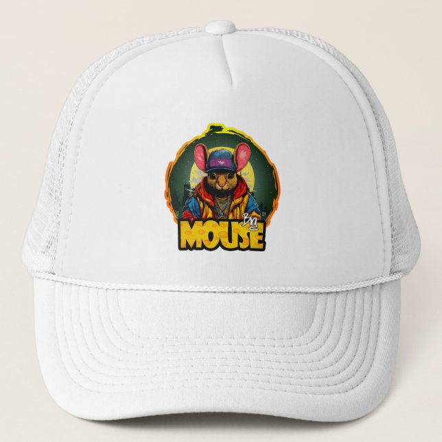 Estampa Hip Hop - Big mouse - Bone (Frente)