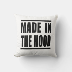 Estampa Hip Hop - Made in the Hood - Almofada