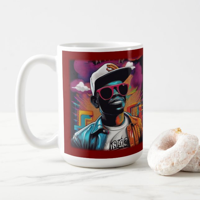 Estampa Hip Hop - Street Graffiti Art - Caneca (Com Donut)