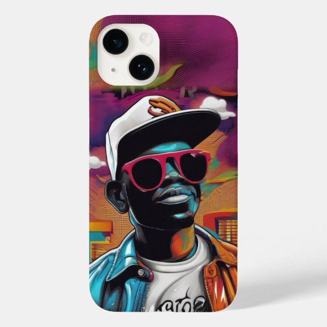 Estampa Hip Hop - Street Graffiti Art - Capa Phone (Verso)