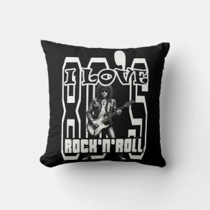 Estampa Rock - I Love 80s Rock’n’Roll – Almofada