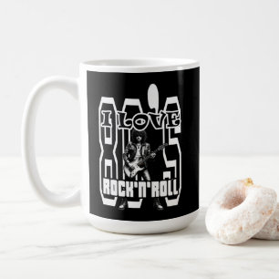 Estampa Rock - I Love 80s Rock’n’Roll – Caneca