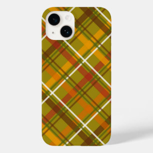 Estampa Xadrez Verde e Vermelho Tartan Escocês