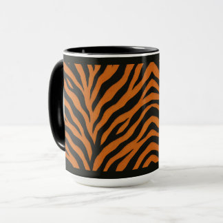 "ESTAMPADO DE TIGRESA" - CANECA DE CAFÉ DE 15 OZ