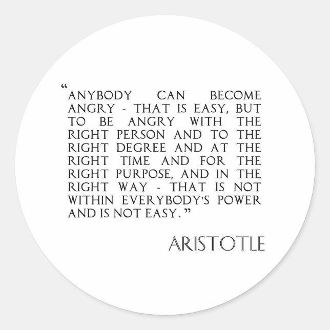 Estar com adesivos zangados (Frente)