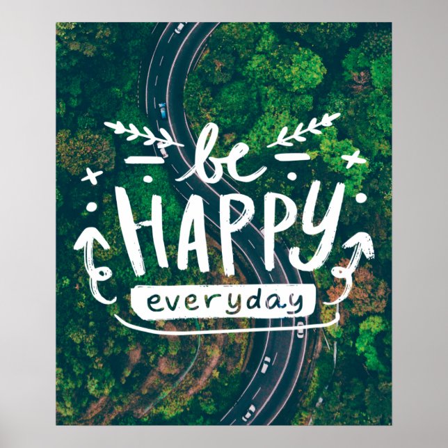 ESTAR FELIZ TODOS OS DIAS, Citar Poster (Frente)