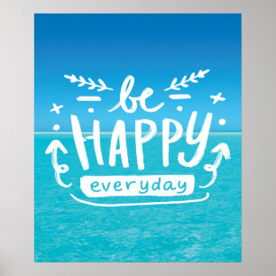 ESTAR FELIZ TODOS OS DIAS, Citar Poster