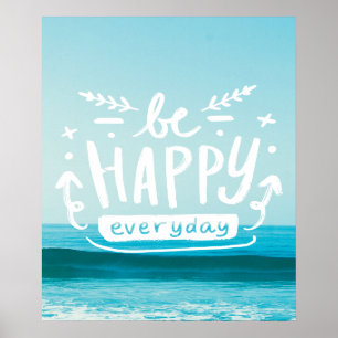 ESTAR FELIZ TODOS OS DIAS, Citar Poster