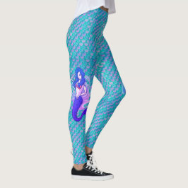 Estas são as minhas leggings da Sereia, trabalho f