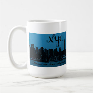 Estas são sua caneca NYC das histórias
