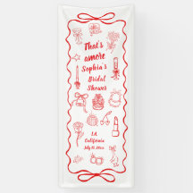 Estatísticas Amor Bridal Shower Banners de Boas-vi