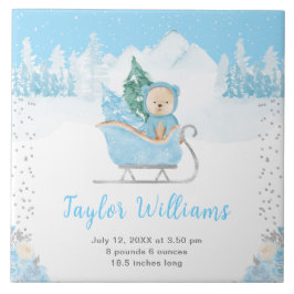 Estatísticas de Nascimento do Blue Bear de inverno