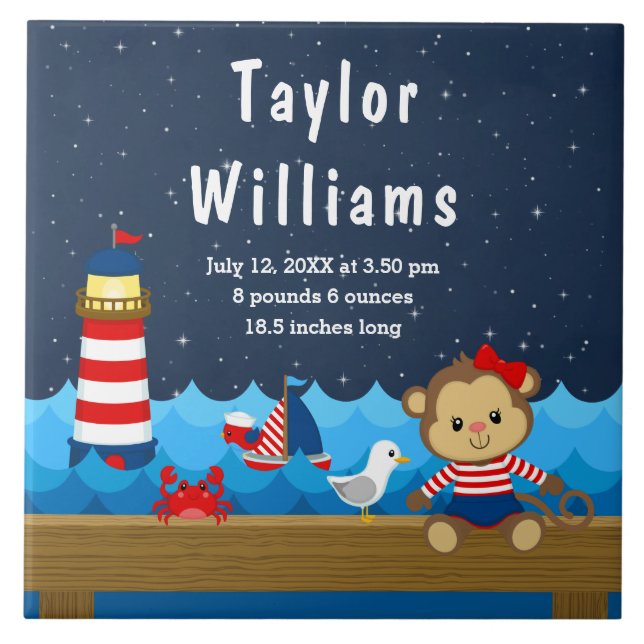 Estatísticas de Nascimento do Macaco Vermelho do M (Frente)