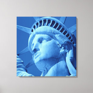 Estátua Azul da Canvas da Liberdade