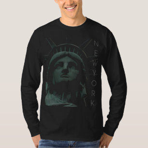 Estátua da Camisa Liberdade de Nova York Camisas 