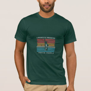 Estátua da Camisa Liberdade design