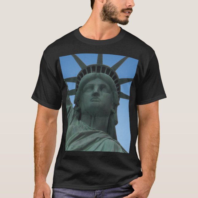 Estátua da Camisa Liberdade Unisex NY Shirt Souven (Frente)