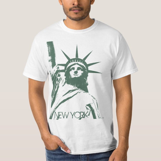Estátua da Camiseta Liberdade Nova Iorque - Camise (Frente)