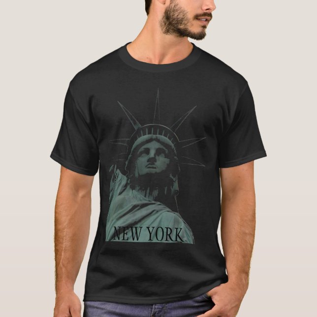 Estátua da Camiseta Liberdade Nova York Camiseta S (Frente)
