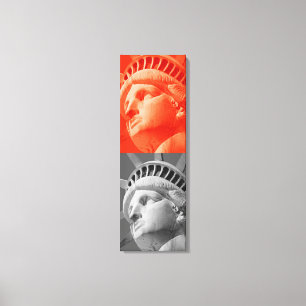 Estátua da Cinza Vermelha da Canvas da Liberdade