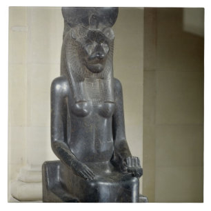 Estátua da deusa leão-dirigida Sekhmet, do th