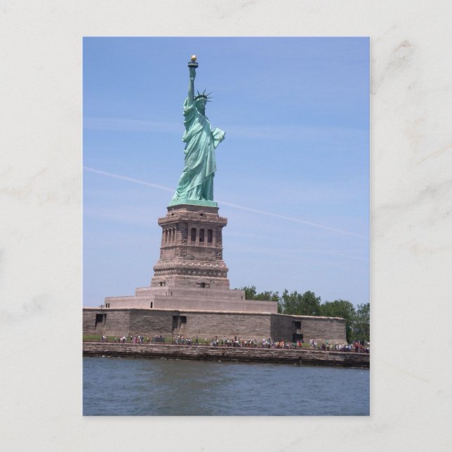 Estátua da Liberdade - Cartão de Exibição de Cheio (Frente)