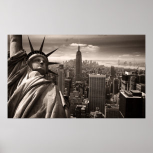 Estátua da liberdade, New York, poster