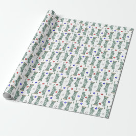 Estátua da Liberdade - Papel de embrulho de estrel