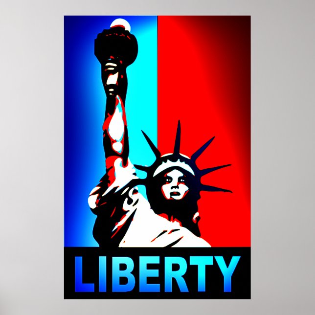 Estátua da Liberdade Poster (Frente)