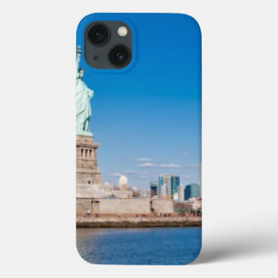 Estátua da liberdade, Rio Hudson e Manhattan
