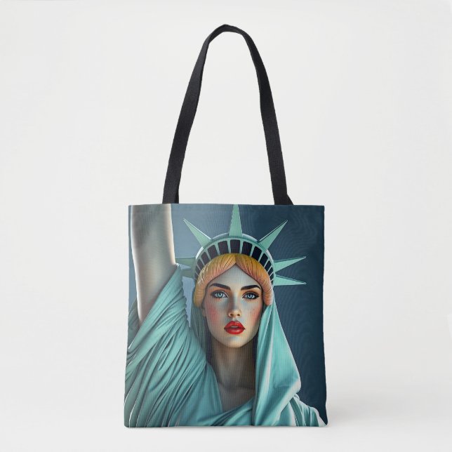 Estátua da Liberdade Tote Bag (Frente)